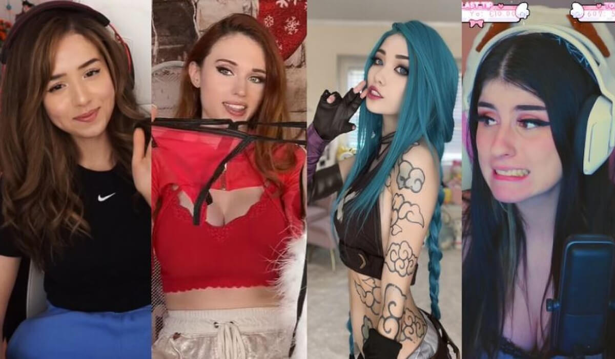 Las 17 mejores chicas streamers de Twitch más vistas
